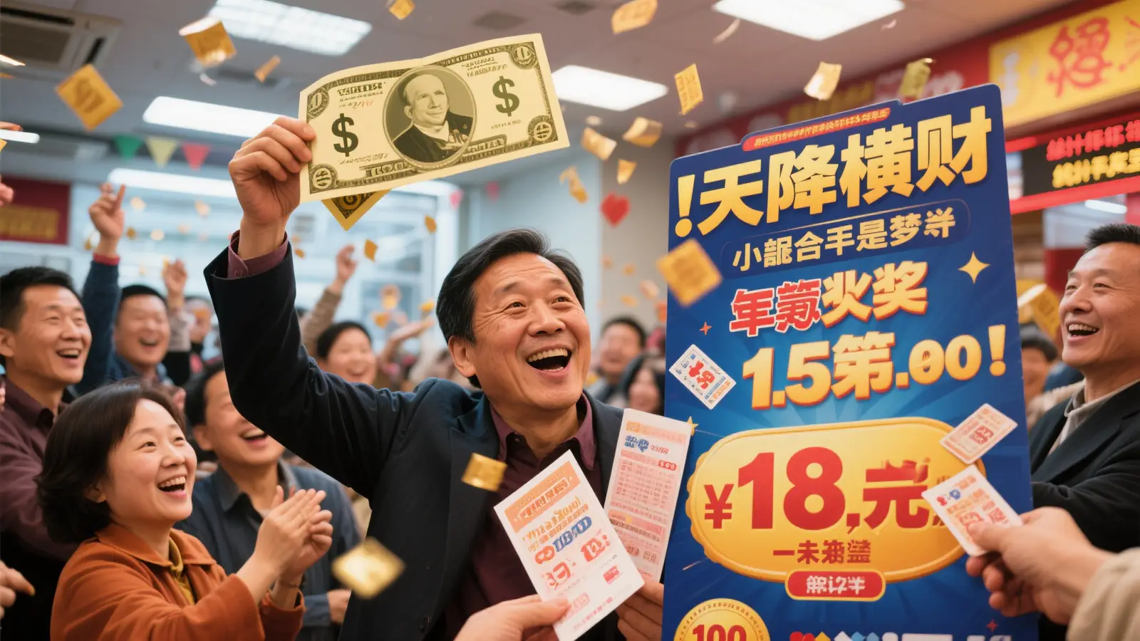 临时工喜中7145万彩票大奖 购豪宅后选择提前退休